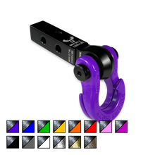 Load image into Gallery viewer, Jowl 5/8 Split Shackle and Mohawk 1.25 Receiver Combo Black Lung / Grape Escape Moose Knuckle Offroad