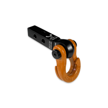 Load image into Gallery viewer, Jowl 5/8 Split Shackle and Mohawk 1.25 Receiver Combo Black Lung / Obscene Orange Moose Knuckle Offroad