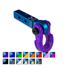 Load image into Gallery viewer, Jowl 5/8 Split Shackle and Mohawk 1.25 Receiver Combo Blue Pill / Grape Escape Moose Knuckle Offroad