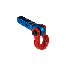 Load image into Gallery viewer, Jowl 5/8 Split Shackle and Mohawk 1.25 Receiver Combo Blue Pill / Flame Red Moose Knuckle Offroad