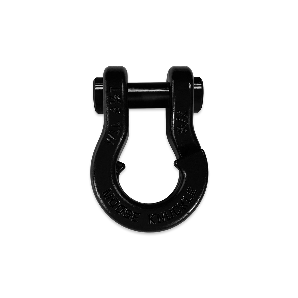 Jowl Recovery Split Shackle 7/8 Black Hole Moose Knuckle Offroad