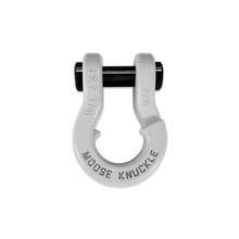 Load image into Gallery viewer, Jowl Recovery Split Shackle 7/8 Pure White Moose Knuckle Offroad