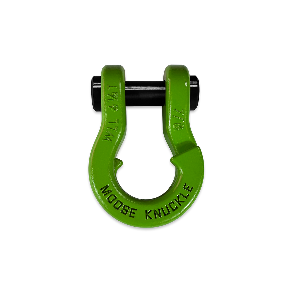 Jowl Recovery Split Shackle 7/8 Sublime Green Moose Knuckle Offroad