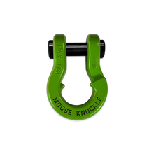Load image into Gallery viewer, Jowl Recovery Split Shackle 7/8 Sublime Green Moose Knuckle Offroad
