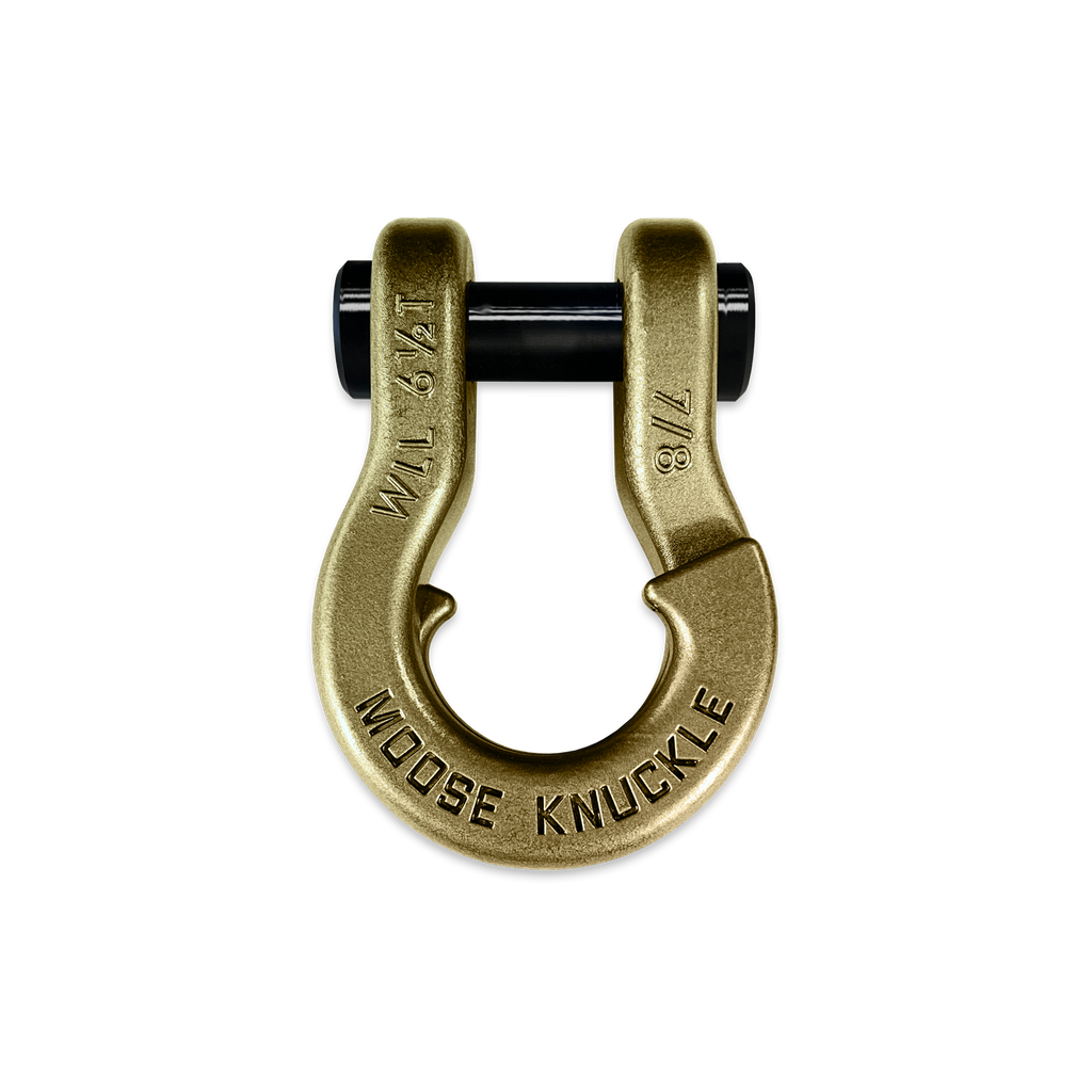 Jowl Recovery Split Shackle 7/8 Brass Knuckle Moose Knuckle Offroad