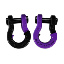 Load image into Gallery viewer, Jowl Recovery Split Shackle 7/8 Black Hole and Grape Escape Combo Moose Knuckle Offroad