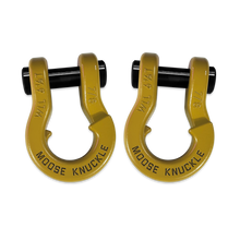 Load image into Gallery viewer, Jowl Recovery Split Shackle 7/8 Detonator Yellow and Detonator Yellow Combo Moose Knuckle Offroad
