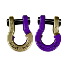 Load image into Gallery viewer, Jowl Recovery Split Shackle 7/8 Brass Knuckle and Grape Escape Combo Moose Knuckle Offroad