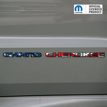 Load image into Gallery viewer, GRAND CHEROKEE Door Emblem Overlay Decal Set | Fits 2017–2022 WK2