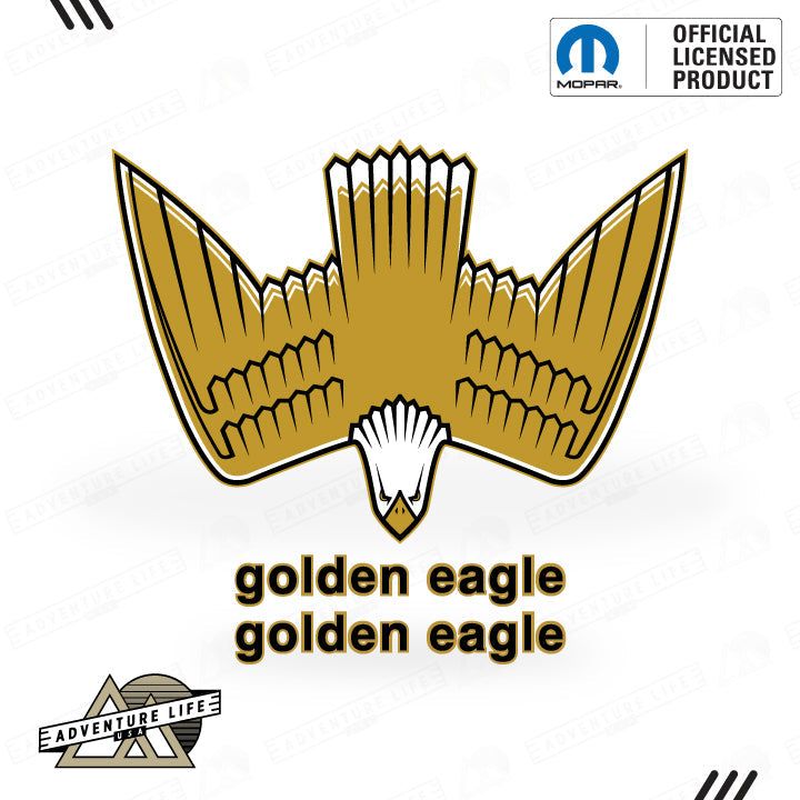 Golden Eagle Graphic Package for Jeep