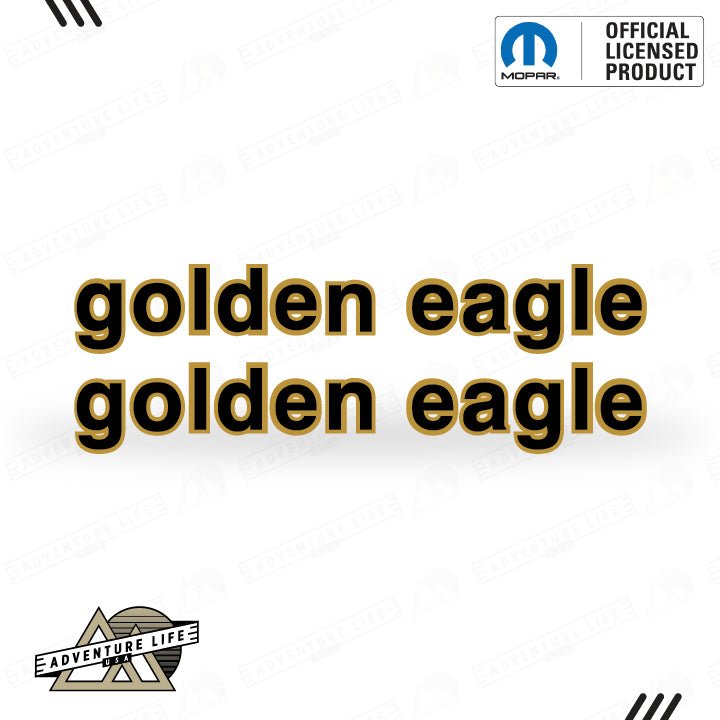 Golden Eagle Graphic Package for Jeep