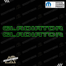 Load image into Gallery viewer, GLADIATOR Hood Lettering | Set of 2