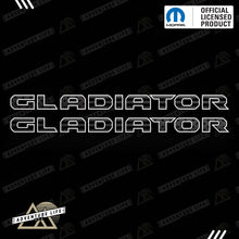 Load image into Gallery viewer, GLADIATOR Hood Lettering | Set of 2