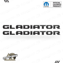 Load image into Gallery viewer, GLADIATOR Hood Lettering | Set of 2