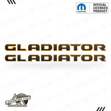 Load image into Gallery viewer, GLADIATOR Hood Lettering | Set of 2