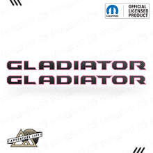 Load image into Gallery viewer, GLADIATOR Hood Lettering | Set of 2