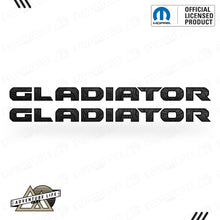Load image into Gallery viewer, GLADIATOR Hood Lettering | Set of 2
