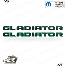 Load image into Gallery viewer, GLADIATOR Hood Lettering | Set of 2