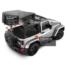 Load image into Gallery viewer, Jeep Wrangler Cargo Freedom Pack JK 2DR (2007-2018)