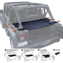 Load image into Gallery viewer, Jeep Wrangler JK 4DR Cargo Cover PRO (2007–2018)