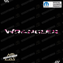 Load image into Gallery viewer, WRANGLER Grab Bar Inlay Decal | Fits Wrangler JL