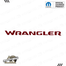 Load image into Gallery viewer, WRANGLER Grab Bar Inlay Decal | Fits Wrangler JL