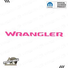 Load image into Gallery viewer, WRANGLER Grab Bar Inlay Decal | Fits Wrangler JL
