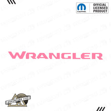 Load image into Gallery viewer, WRANGLER Grab Bar Inlay Decal | Fits Wrangler JL
