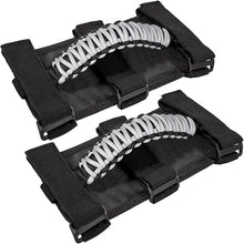 Load image into Gallery viewer, Roll Bar Grab Handles for Jeep Wrangler, Gladiator, and CJs-Grey