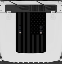 Load image into Gallery viewer, Black Flag Hood Graphic | fits Wrangler JL and Gladiator JT