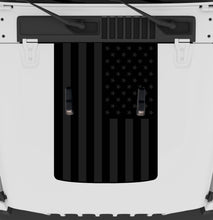 Load image into Gallery viewer, Black Flag Hood Graphic | fits Wrangler JL and Gladiator JT