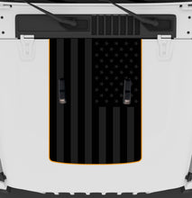 Load image into Gallery viewer, Black Flag Hood Graphic | fits Wrangler JL and Gladiator JT