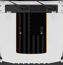 Load image into Gallery viewer, Black Flag Hood Graphic | fits Wrangler JL and Gladiator JT