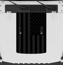Load image into Gallery viewer, Black Flag Hood Graphic | fits Wrangler JL and Gladiator JT