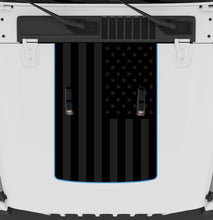 Load image into Gallery viewer, Black Flag Hood Graphic | fits Wrangler JL and Gladiator JT