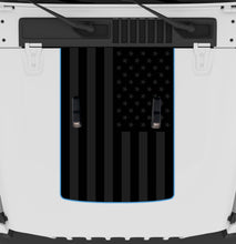 Load image into Gallery viewer, Black Flag Hood Graphic | fits Wrangler JL and Gladiator JT