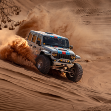 Load image into Gallery viewer, 2018-2026 JEEP JL/JLU/JT FRONT BUMPER WITH HOOP (LEGACY 6061 ALUMINUM) SAVVY OFFROAD