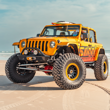 Load image into Gallery viewer, 2018-2026 JEEP JL/JLU/JT FRONT BUMPER WITH HOOP (LEGACY 6061 ALUMINUM) SAVVY OFFROAD