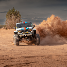 Load image into Gallery viewer, 2018-2026 JEEP JL/JLU/JT FRONT BUMPER WITH HOOP (LEGACY 6061 ALUMINUM) SAVVY OFFROAD