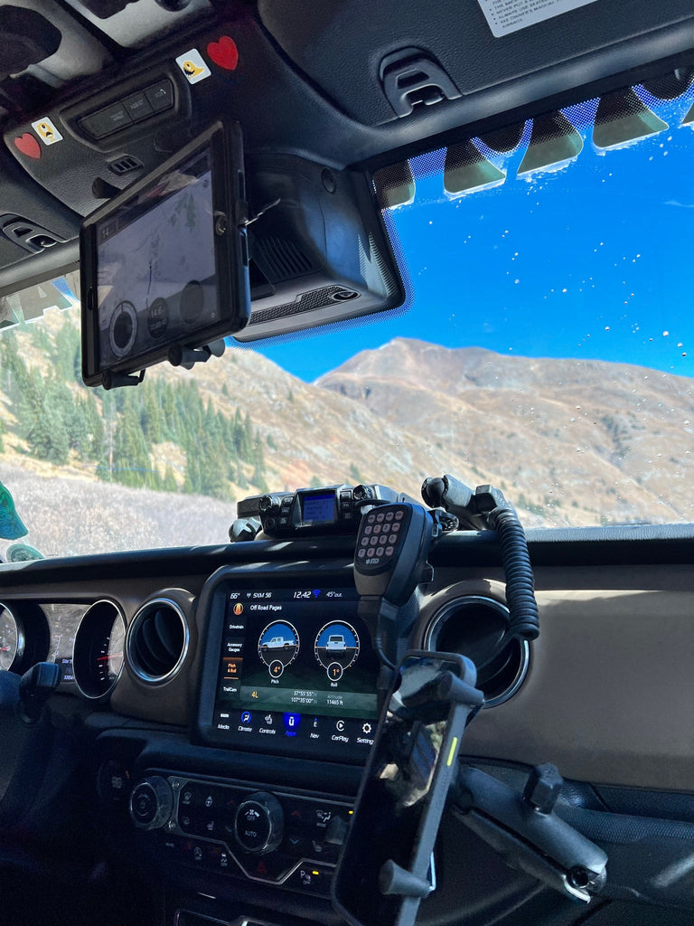 Rearview Mirror Delete for 2018 + Jeep Wrangler JL & Gladiator - CMM Offroad