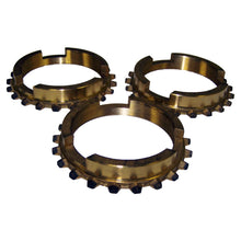 Load image into Gallery viewer, Synchronizer Blocking Ring Set 67-72 Jeep CJs, SJ, J-Series, C101, C104 w/ T14 Crown Automotive