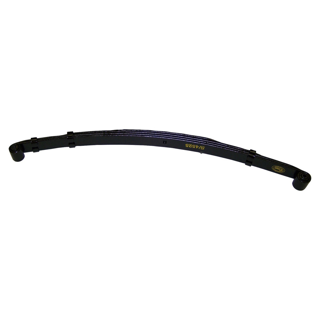Front HD Leaf Spring for 1976-91 Jeep SJ, Includes Bushings, 4-Leaf Crown Automotive