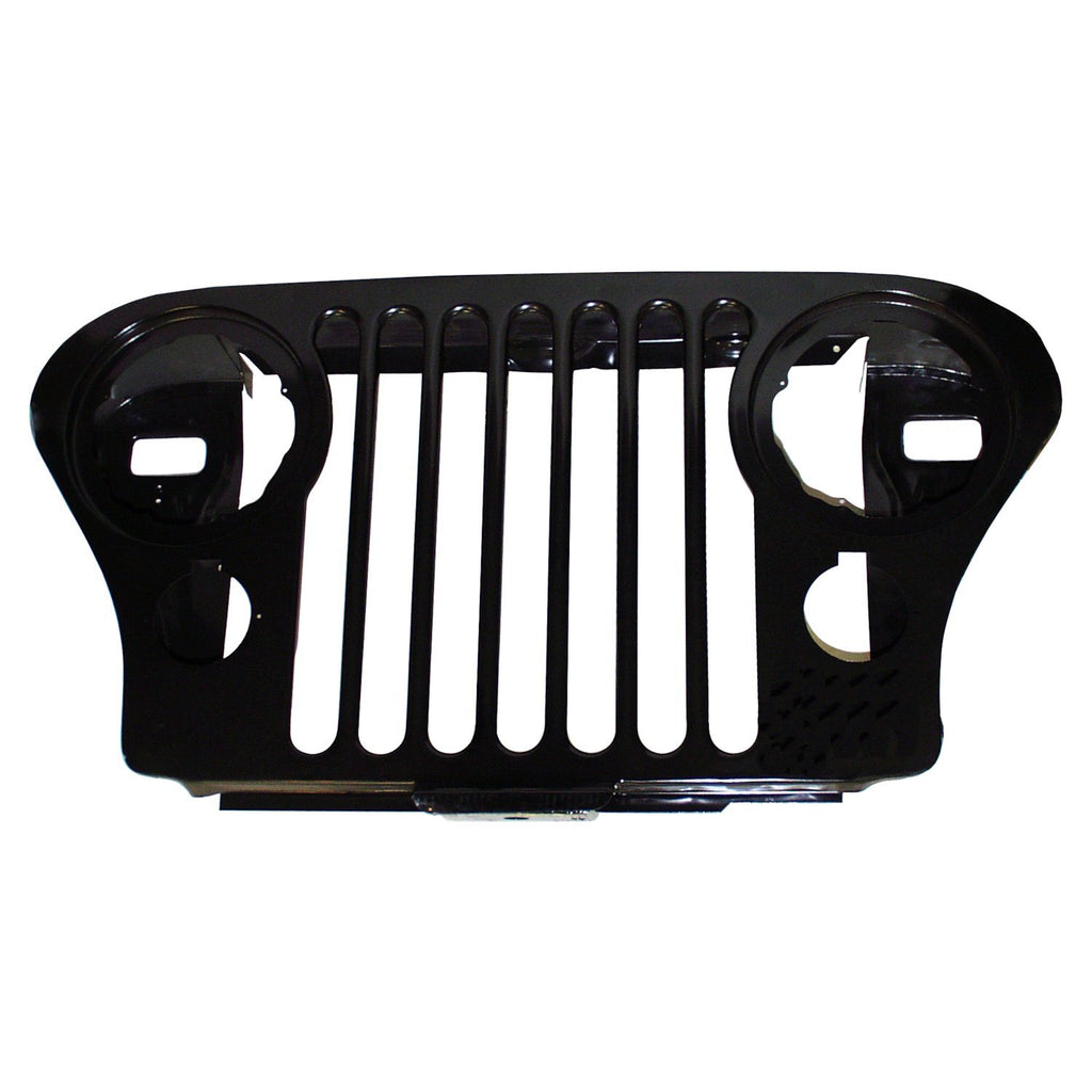 Black Grille for 1972-1986 Jeep CJ-5, CJ-6, CJ-7, CJ-8 Crown Automotive