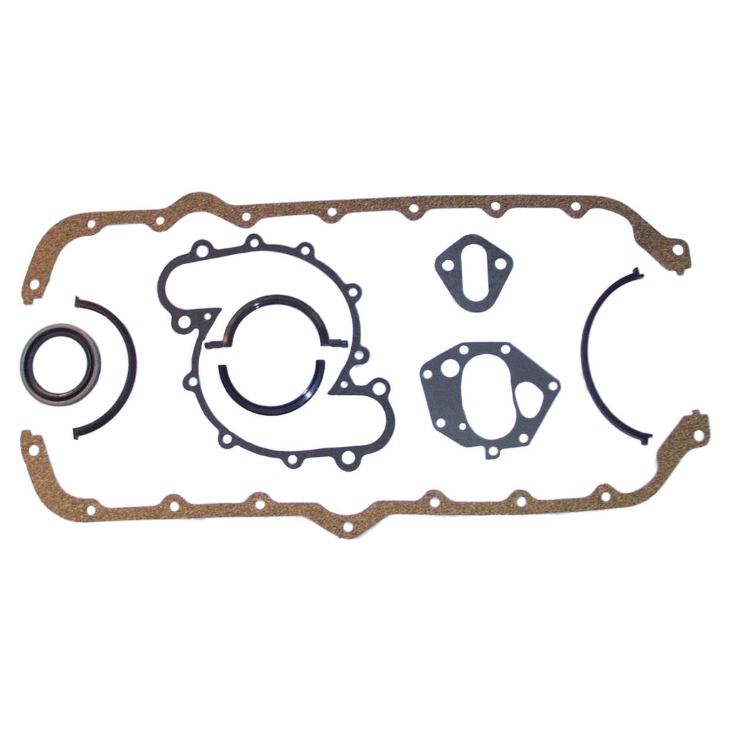 Lower Engine Gasket Set for 71-91 Jeep CJs, C104, SJ, & J-Series w/ V8 Engine Crown Automotive