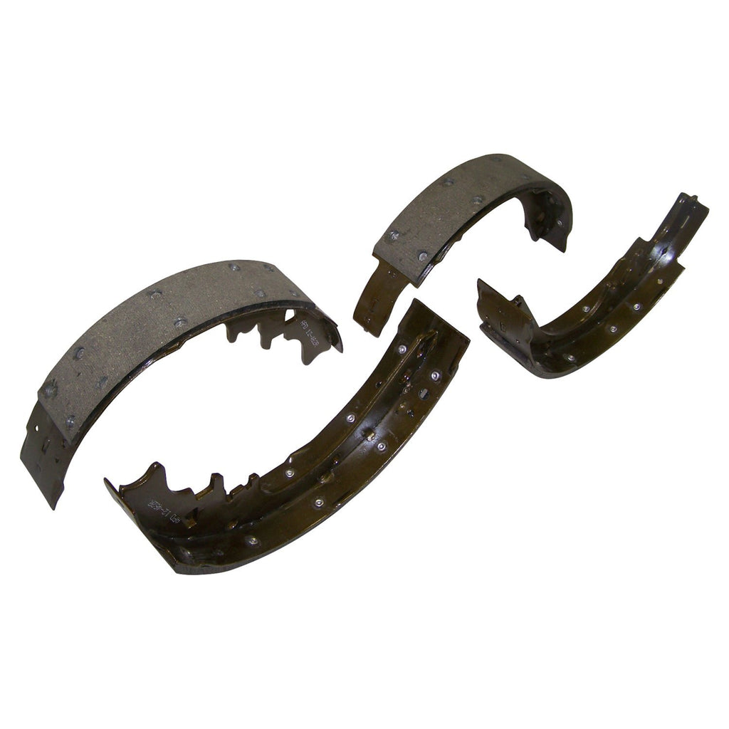 Brake Shoe Set for Jeep 1977-1991 SJ, J-10 w/ 11 Inch Rear Brakes Crown Automotive