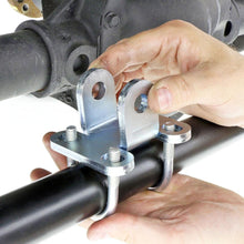 Load image into Gallery viewer, Currectlync Steering System 07-18 Wrangler JK w/Flipped Drag Link 1 1/2 Inch Diameter Tube Tie Rod/Forged Drag Link/Forged Tie Rod Ends Premium Jam Nuts And Adjuster RockJock 4x4
