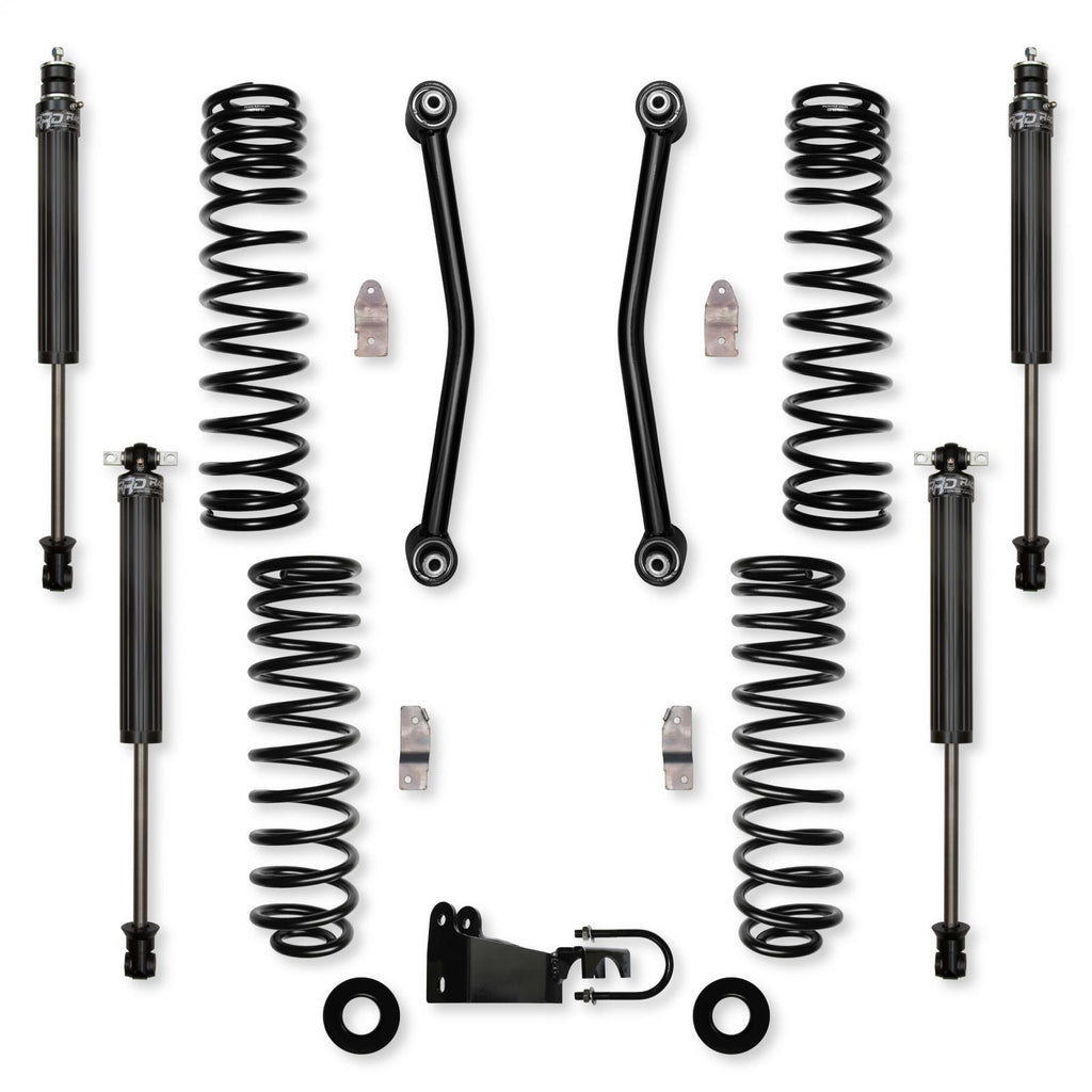 2.5 Inch Starter System Suspension System for Jeep Wrangler JKU With IFP Shocks Rock Krawler