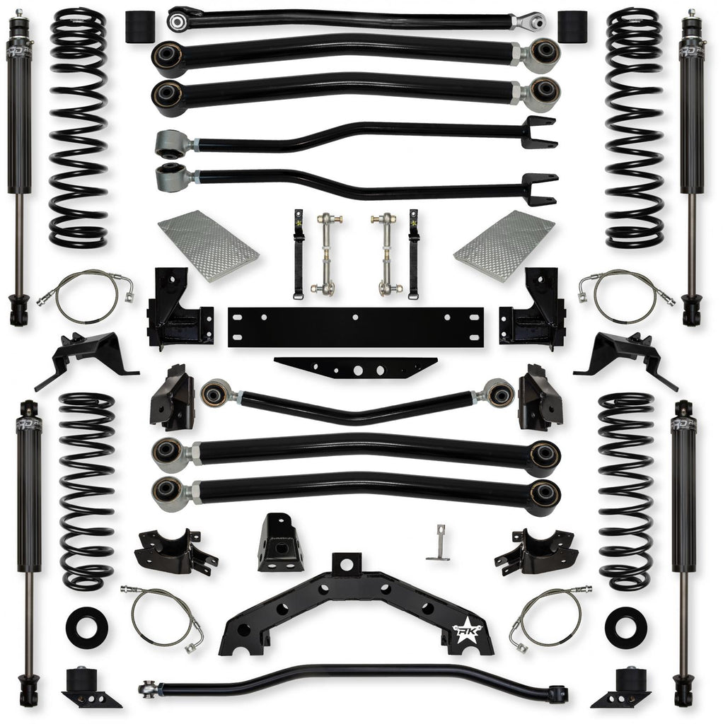 3.5 Inch Adventure X Long-Arm Suspension System for Jeep Wrangler JK With IFP Shocks Rock Krawler