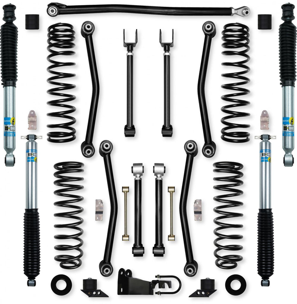 3.5 Inch Ultimate Adventure Suspension System for Jeep Wrangler JK With Bilstein Shocks Rock Krawler