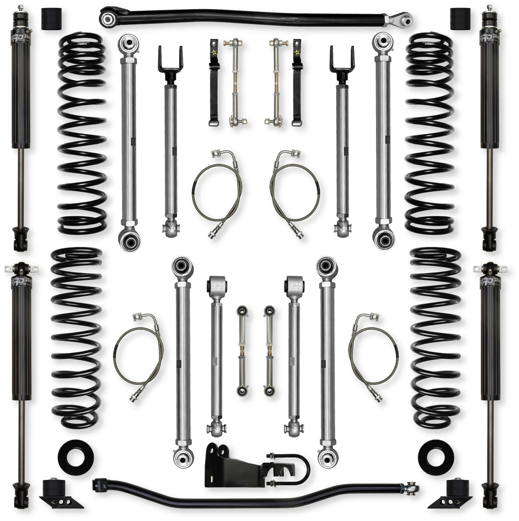 3.5 Inch X-Factor PRO Suspension System for Jeep Wrangler JK With IFP Shocks Rock Krawler